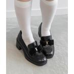  Loafer 2WAY ремень дизайн объем подошва Loafer женский 