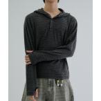  Parker Brushed Border Henley Hoodie / brush do окантовка Henry f-ti мужской женский 
