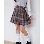 スカート 「puchily プチプラライン」プリーツスカパン キッズ 子供服 女の子
