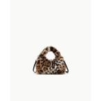  сумка THE LEOPARD FUR MICRO CROSSBODY SACK/ The кожа item z микро Cross корпус sak сумка Leopard искусственный мех женский мужской 