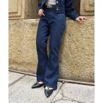  джинсы Denim Denim брюки кромка wave semi flair Denim брюки женский 