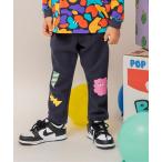 パンツ 「BITZ」モチーフテーパードカットソーパンツ キッズ 子供服 男の子 女の子