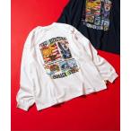tシャツ 福井県立恐竜博物館コラボ ロゴモチーフロンT(大人) メンズ レディース
