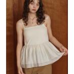  топ frill hem camisole/ кромка оборка топ 