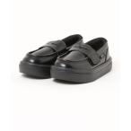 vans обувь VANS Van z17-22 LOAFER Loafer V2197K BLACK Kids ребенок мужчина девочка 