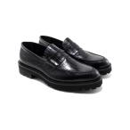  Loafer The Kenford Fineshoes NEW CLASSIC COIN LOAFERS/BLACK CROCODILE мужской 