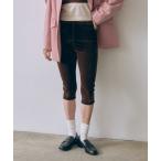 брюки Velour Slim-Fit Biker Leggings женский 