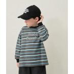 tシャツ 「90-150cm」綿100% ユニセックスマルチカラーロゴプリントロンT キッズ 子供服 男の子 女の子