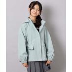 コート アウター 「130-160」「洗える/フード取り外し可」リボンポケットマウンパ キッズ 子供服