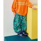パンツ 選べる2タイプイロチ買いしたいPOPな総柄スウェットパンツ キッズ 子供服 男の子 女の子