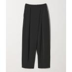 ワイドパンツ パンツ 「conte」アシンメトリー ラップワイドパンツ レディース