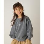 トレーナー ルーズシルエットロゴトレーナー キッズ 子供服 男の子 女の子