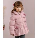 ダウン アウター リボンパレードコート(フードが取れる)(100-130cm) キッズ 子供服 女の子