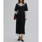  вечернее платье платье LACE LAYERED LIKE DRESS