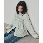 ブラウス シャツ 「WEB限定」ビスチェセットシャツ レディース