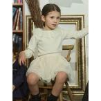 tシャツ 「ベビー＆キッズ」ドットチュール衿トップス（80〜120cm） キッズ 子供服 女の子