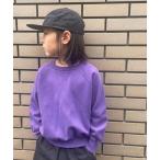 ニット セーター 「for/c and」KIDSスウェットライクトップス「サスティナブル」 キッズ 子供服 男の子 女の子