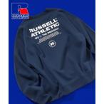  футболка тренировочный обратная сторона ворсистый RUSSELL ATHLETIC/ russell a потертость шик ограничение развитие RUSSELL ATHLETIC × FREAK'S STORE / специальный заказ RS Logo тренировочный мужской 