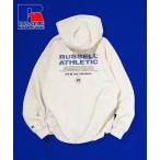 パーカー 裏起毛 RUSSELL ATHLETIC/ラッセルアスレチック 限定展開 RUSSELL ATHLETIC × FREAK'S STORE / 別注 RS ロゴパーカー メンズ