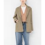  пальто внешний TW проверка tailored jacket женский 