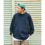 トレーナー スウェット Wide Dad GRAPHIC SWEAT WITH HATCH メンズ