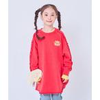 ワンピース ピグメントラグランワンピース キッズ 子供服 女の子