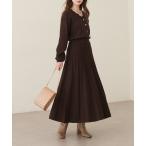  One-piece ska LAP плиссировать вязаный One-piece 
