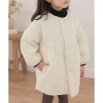コート アウター 「aimoha KIDS」フラワーキルティング ライト中綿コート キッズ 子供服