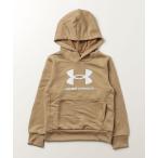 パーカー アンダーアーマー UNDER ARMOUR UAライバルテリー ロゴ フ―ディー キッズ 子供服 男の子