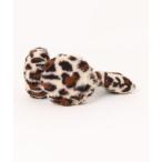  уголок данный . наушники [ складной возможно ] мягкий eko мех Leopard рисунок кошка уголок наушники леопардовая расцветка уголок данный . защищающий от холода женский 