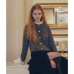  жакет no color жакет PEARL ATTACHED CARDIGAN женский 