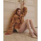 コート アウター BANBI FAUX FUR JACKET レディース