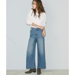  широкий брюки джинсы Denim Denim брюки Move Denim широкий брюки [ запад гора .. sama "надеты" ] женский 
