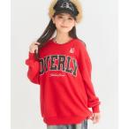 カレッジワッペン付スウェット キッズ 子供服 女の子