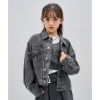 ブルゾン アウター クロップドリボンGジャン キッズ 子供服 女の子