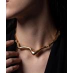  короткое колье nyu Anne s wave Gold короткое колье колье женский 