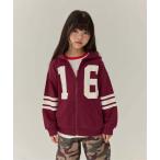 パーカー 「WEB限定」KUDOZ.B ナンバリングジップパーカー キッズ 子供服 男の子 女の子