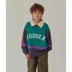 トレーナー 「WEB限定」KUDOZ.B ラガーポロシャツ風トレーナー キッズ 子供服 男の子 女の子