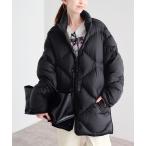 ダウンコート ダウンジャケット TAION / タイオン MILITARY HIGH-NECK VOLUME DOWN JKT レディース