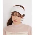 サンバイザー レディース 「RIENDA GOLF」ベーシックロゴサンバイザー 秋服　冬服 レディース