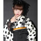  кимоно hakama комплект Nico античный воротник & рукав черный гонки * режим декоративный элемент женский 