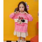 ワンピース ディズニーキャラクター / サガラワッペントレーナーワンピ キッズ 子供服 女の子