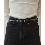  ремень TOGA TOO Stone leather belt женский мужской 