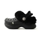 クロックス 厚底 サンダル crocs Bae Lined Metal Minis Clog / クロックス ベイ ライン メタル ミニ クロッグ「SP」 レディース