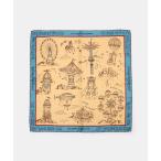  палантин muffler manipuri/manipli шелк шарф 65*65 wonder Land женский 
