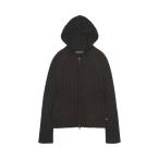  Parker 038 RIB KNIT ZIP-UP HOODIE женский 