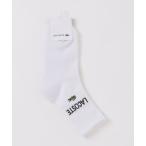  Lacoste носки [LACOSTE] Ame ребра Logo Boss носки RA532J-99 женский 