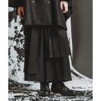 ワイドパンツ パンツ 「NO ID.」Wrap Baggy Trousers / ラップ バギー トラウザーズ メンズ