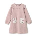 ワンピース 「人気商品再入荷」「直営店で取り扱い無し」動物アップリケ　カットワンピース キッズ 子供服 女の子