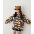 もこもこ ブルゾン アウター 厚手 「KIDS」「ZOZO限定」総柄ボアブルゾン キッズ 子供服 男の子 女の子
